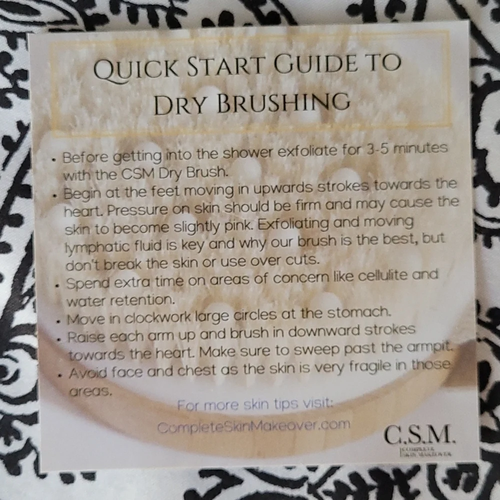 NEW CSM Handheld Dry Brush